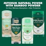 Mitchum Natural Power Gel Cream for Women, Sweet Jasmine, 3.4 oz. - Image 5